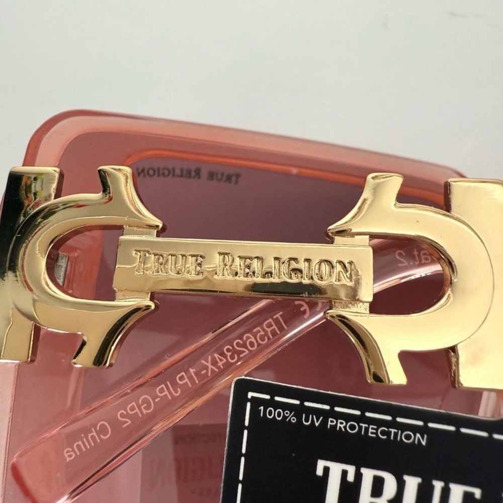 NWT True Religion Rose-Tinted Sunglasses